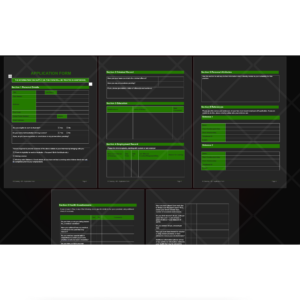 Employee Application and Health Assessment Form