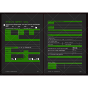 OHS Incident Report Form