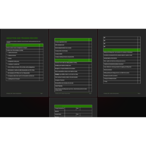 Induction and Training Record