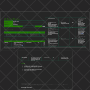 Safe Work Method Statement (SWMS) for Lift Elevator Cleaning