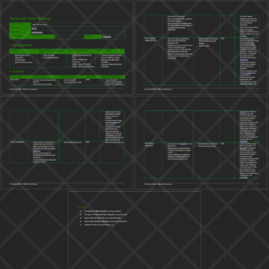 Safe Work Method Statement (SWMS) for Table and Chair Moving