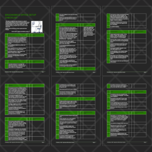 Workplace Health and Safety (WHS) Ergonomics Office Setup Checklist