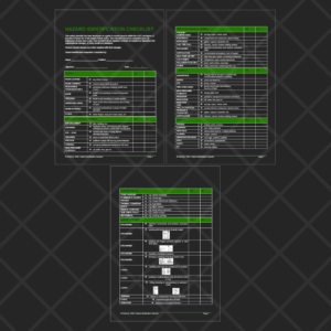 Workplace Health and Safety (WHS) Hazard Identification Checklist