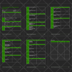 Workplace Health and Safety (WHS) Management Review Meeting Minutes