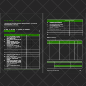Workplace Health and Safety (WHS) Site Audit Checklist