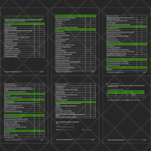Workplace Health and Safety (WHS) Site Cleaning Hazard Checklist