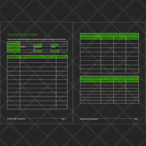Workplace Health and Safety (WHS) Training Record