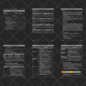 Enterprise Change Management Plan Template