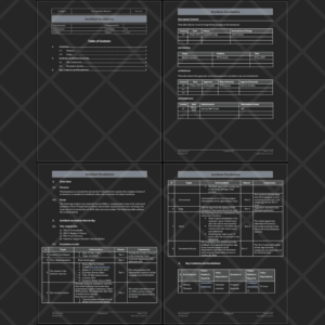 Incident Escalation Template