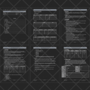 Comprehensive Asset Management Procedure Template