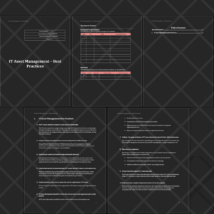 IT Asset Management Best Practices Guide